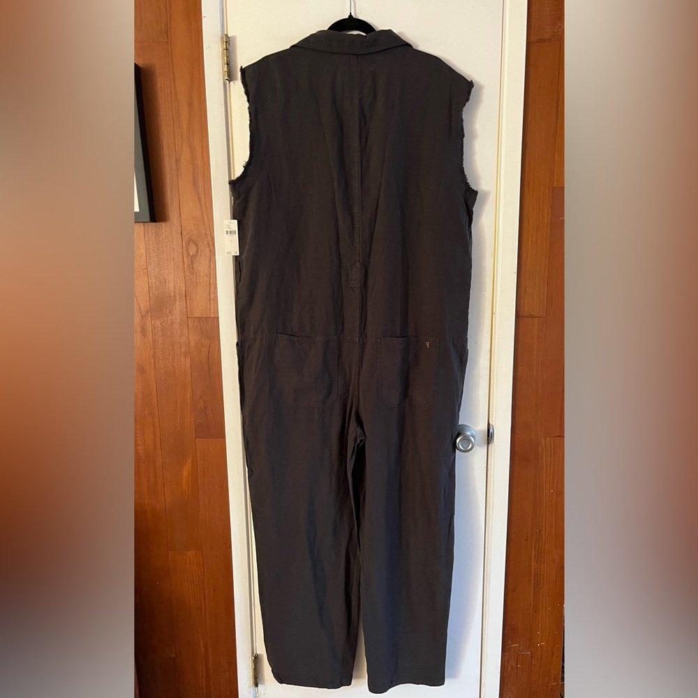 Anthropologie Pilcro Sleeveless Mechanic Romper - Picture 4 of 8